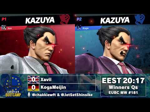EUBC Midweek Drills #181: Xavii (Kazuya) vs KogaMeijin (Kazuya) - Winners Quarters