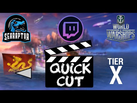 World of Warships - Quick Cut: Tier X Pan Asian Destroyer Yueyang (Ranked Gameplay)