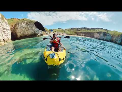 Flamborough, Beach Relaxing video