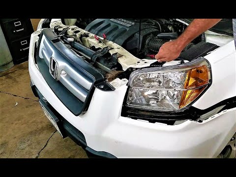 2006-2008 Honda Pilot headlight lens replacement