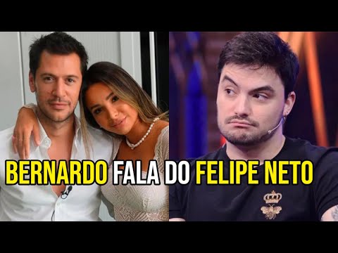 BERNARDO COMPARES HIMSELF TO FELIPE NETO + BRUNA GOMES 'STOPS' BERNARDO FROM RESPONDING TO HATERS!