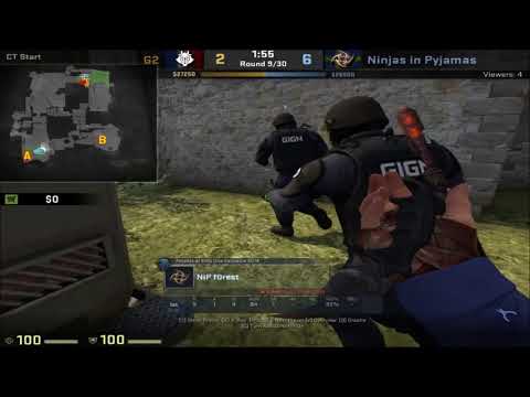 POV - f0rest (NiP)(19-10) vs G2 / cbble / ECS Season 4 Europe