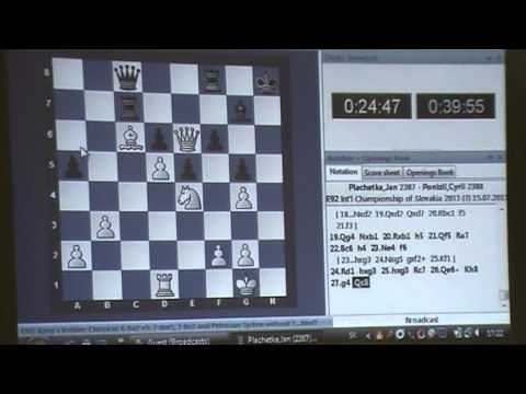 7.10. GM Ján  Plachetka   -  FM Cyril Ponížil   ½ - ½