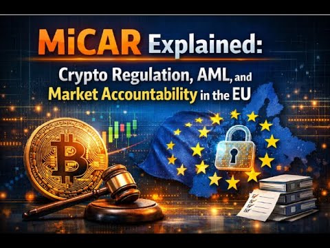 MiCAR Explained: Crypto Regulation, AML, and Market Accountability in the EU