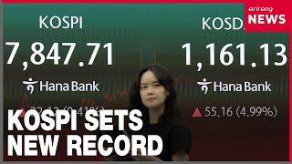 South Korea's KOSPI hits record trading volume as semiconductor stocks surge