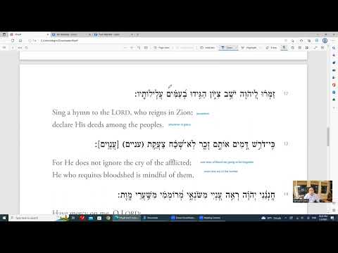 Tehillim Chapter 9
