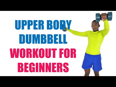 30 Minute Dumbbell Strength Training for Fat Loss Full Body Workout  250 Calories 