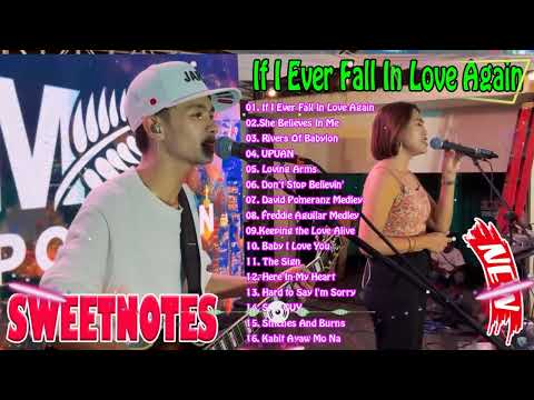 Sweetnotes Nonstop Collection 2024🌺If I Ever Fall In Love Again | TOP 20 SWEETNOTES Cover Songs🌺