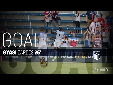 MNT vs. Bolivia: Gyasi Zardes Goal - May 28, 2016