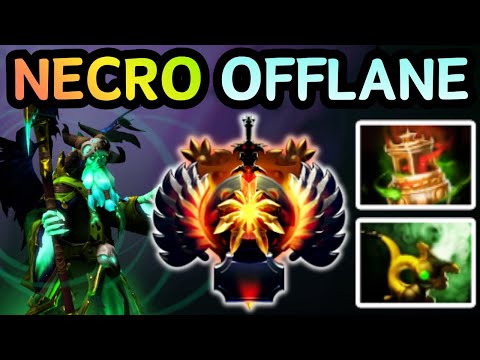 🔥 NECROPHOS OFFLANE NONSTOP DAMAGE PRESSURE | DOTA 2 GAMEPLAY 🔥