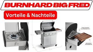 Voordelen en nadelen || BURNHARD Big FRED Deluxe Review 2025 || RVS gasgrill
