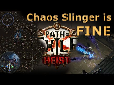 [Path of Exile] Is CHAOS SLINGER Dead? My League Starter For The Awakener Race | 3.12 Heist