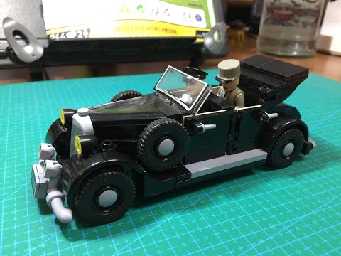 COBI - Konstruktorius De Gaulle's Horch830BL, 1/35, 2261 video