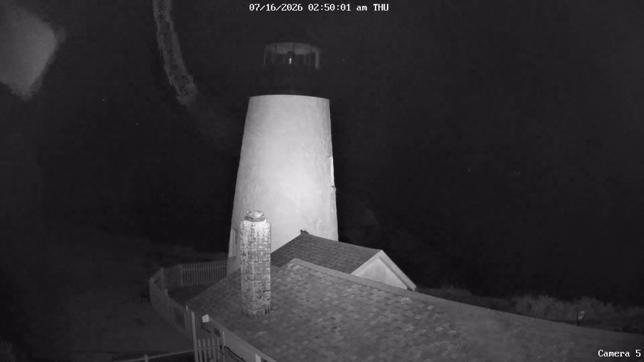 Live webcam view of Pemaquid Point Lighthouse