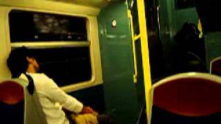 Métro Train ride from Paris Gare du Nord to Châtele Les Halles 19.04.2011