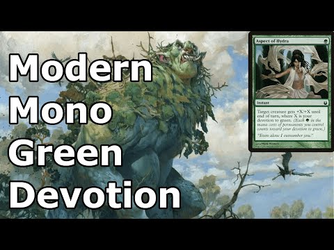 Modern Mono Green Old-Growth Troll Devotion (Modern with Kamigawa NEO)