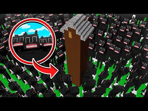 CASA NO CÉU vs 10000 CARTOON CAT no MINECRAFT! *muito difícil* ‹ Koow ›