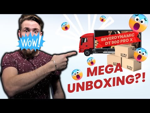 Unboxing beyerdynamic DT 900 PRO X + (short description)