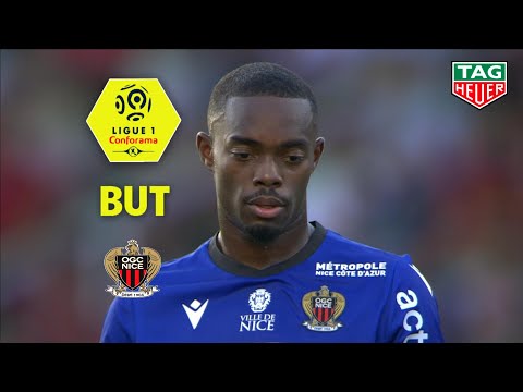 But Wylan CYPRIEN (10' pen) / Nîmes Olympique - OGC Nice (1-2)  (NIMES-OGCN)/ 2019-20