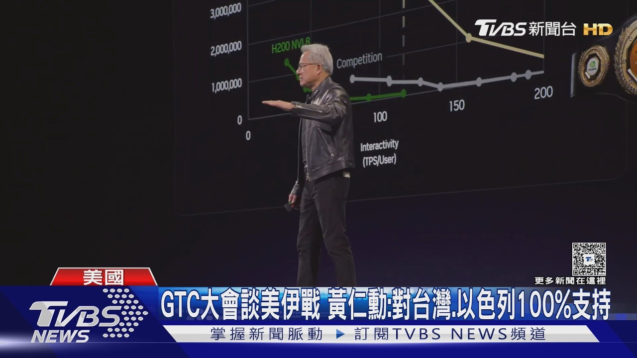 影音／黃仁勳GTC演說挺台！強調供應鏈不變　曝AI底線與「三不原則」
