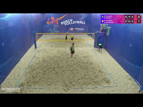 19:15 A. Pasazhin / M. Kyselov - M. Horobets / V. Avramenko 03.09.2022 | Winners Beach Volleyball