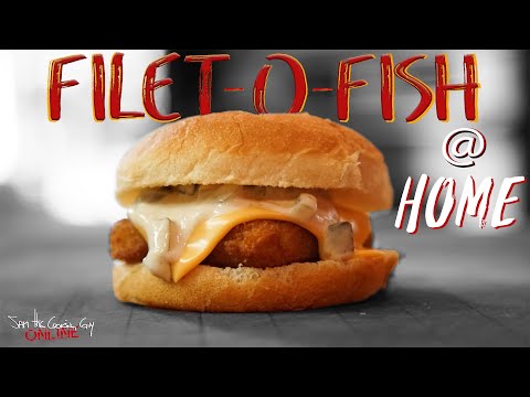 Crazy Easy Filet-O-Fish Recipe | SAM THE COOKING GUY