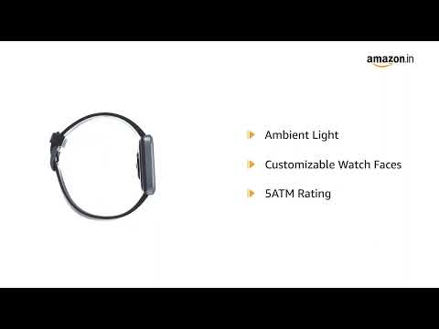 boAt Xtend Smartwatch with Alexa Built-in,1.69” HD Display, Multiple Watch Faces, Stress Monitor, HR