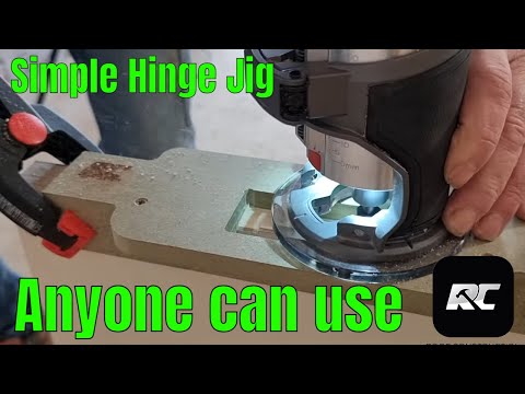 My Simple Hinge Jig and how it works