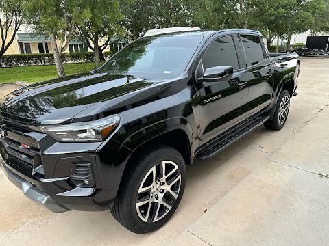 GoRhino RB30 slim running boards install 2023 Chevy Colorado