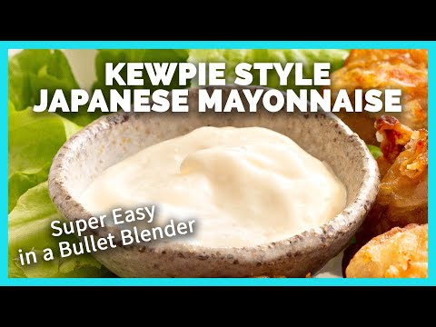 How to Make Kewpie Mayo in 1 Minute [Bullet Blender Method]
