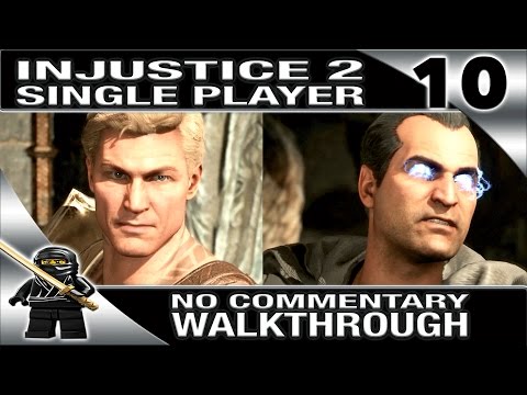 INJUSTICE 2 Walkthrough No Commentary Part 10 Single Player (PS4 Pro 1080P) - Aquaman & Black Adam