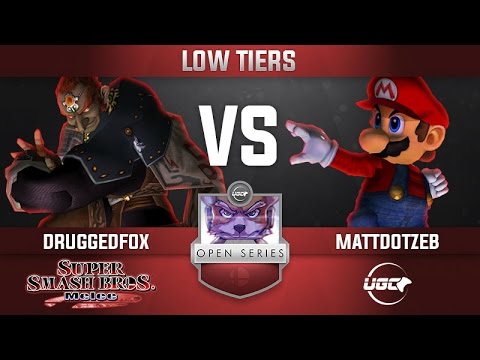 UGC Smash | Druggedfox (Ganondorf) v BBES|MattDotZeb (Mario) - Low Tiers