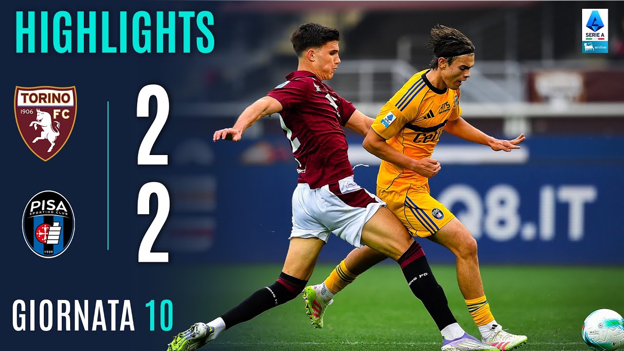 TORINO-PISA 2-2 | HIGHLIGHTS | 10ª GIORNATA | SERIE A ENILIVE 2025/26