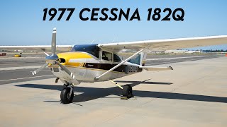 Refurbished 1977 Cessna 182Q Engine Break In Flight