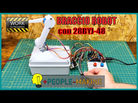 100 Progetti con Arduino Uno - 031 mini Braccio Robot