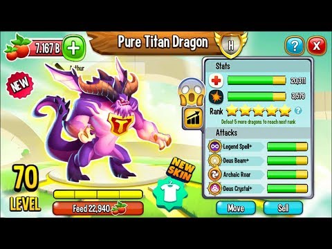 Dragon City: Pure Titan Dragon, NEW LEGENDARY | EXCLUSIVE DRAGON! 😱