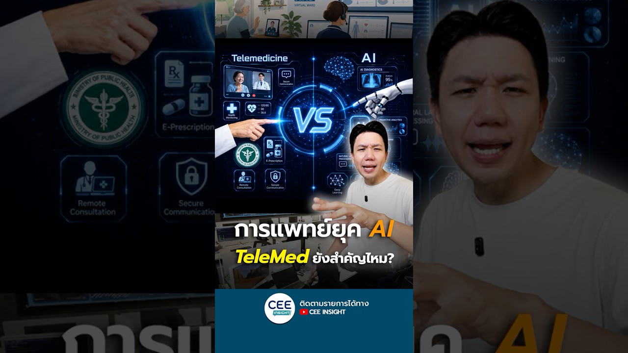 Telemedicine ยังสำคัญไหม? เมื่อยุคนี้ใคร ๆ ก็ถามโรคกับ AI