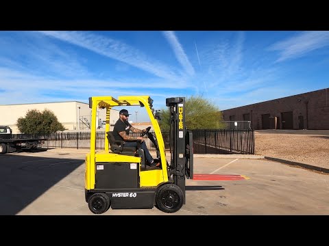 HYSTER E60XN 6,000lb Electric #454M - Forklift for Sale
