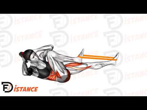 Exercice Airbike avec élastique