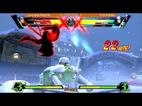 UMVC3: Lord God Keomal [Zero, Dante, Vergil] vs E.G K-Brad [Trish, Dante, Vergil] FT3