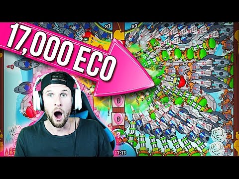 EPIC LATE GAME :: Bloons TD Battles :: 17,000 ECO!