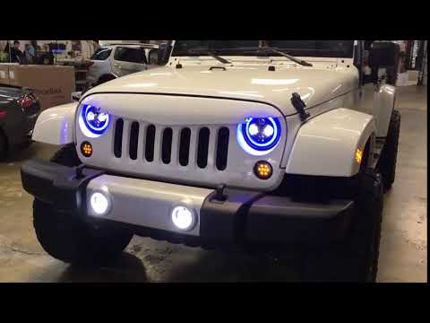 Jeep Halo Lights
