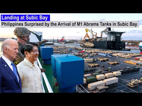 Philippines Surprised by the Arrival of M1 Abrams Tanks in Subic Bay