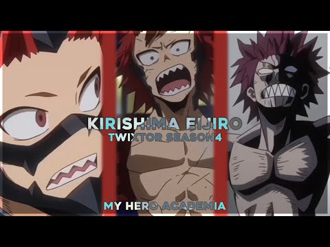 Kirishima Eijiro - Free Twixtor clips | My hero academia • season 4 all scenes