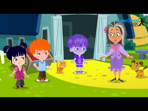The Colour Purple with Jump with Joey | English for kids | Helen Doron English