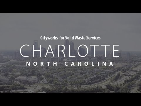 How Charlotte North Carolina Solid Waste Services applies Cityworks