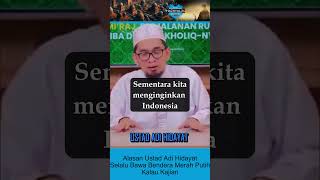 Download lagu The red and white symbol for Ustad Adi Hidayat on the Indonesian flag mp3 Download lagu The red and white symbol for Ustad Adi Hidayat on the Indonesian flag mp3