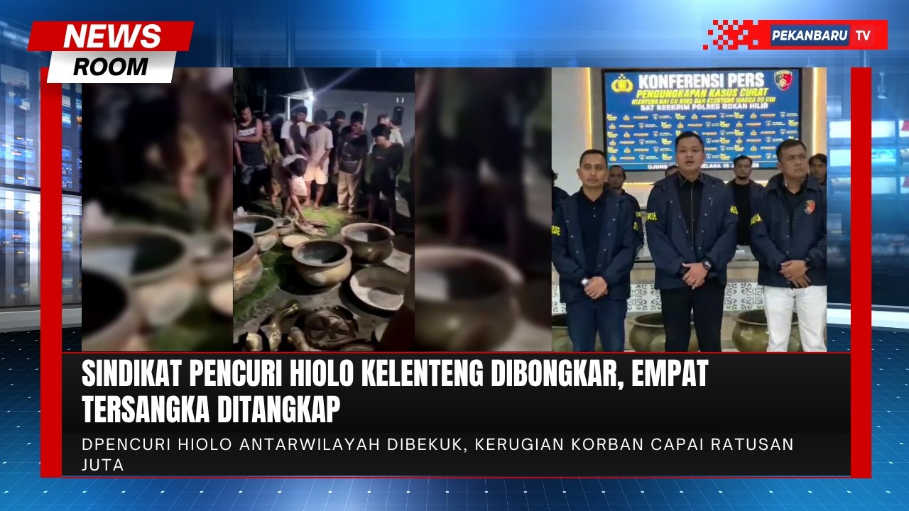 Komplotan Pencuri Benda Ibadah Kelenteng Dibekuk