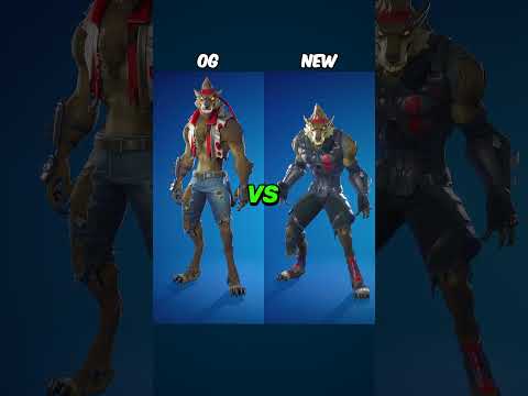 Fortnite Season 6 OG vs NEW Skins #shorts #fortnite