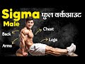 Sigma Male Full Body Workout Full Body Gym Workout Series Healthy Zone